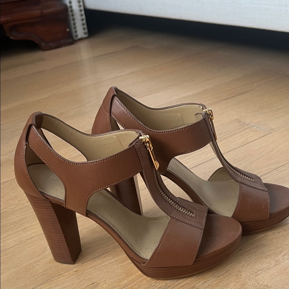 Michael Kors Tan High Heel Sandals